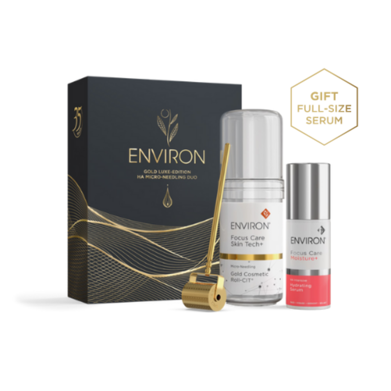 Limited Edition Gold Luxe Micro-Needling & HA Serum Duo