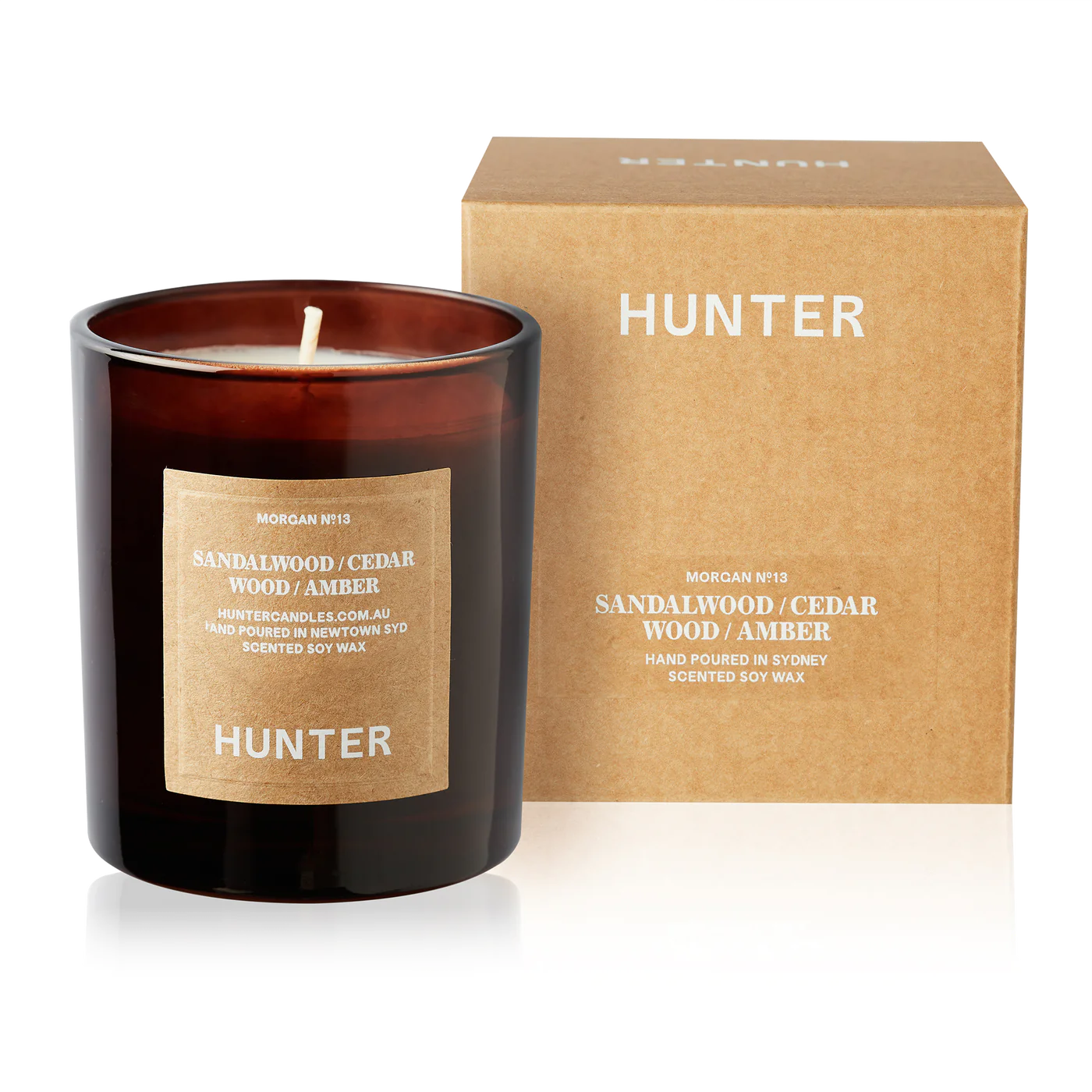 Morgan | Sandalwood + Cedar Wood + Amber